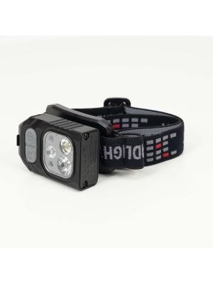 Lanterna frontala PNI Adventure F76S cu led 1100lm din aluminiu cu acumulator
